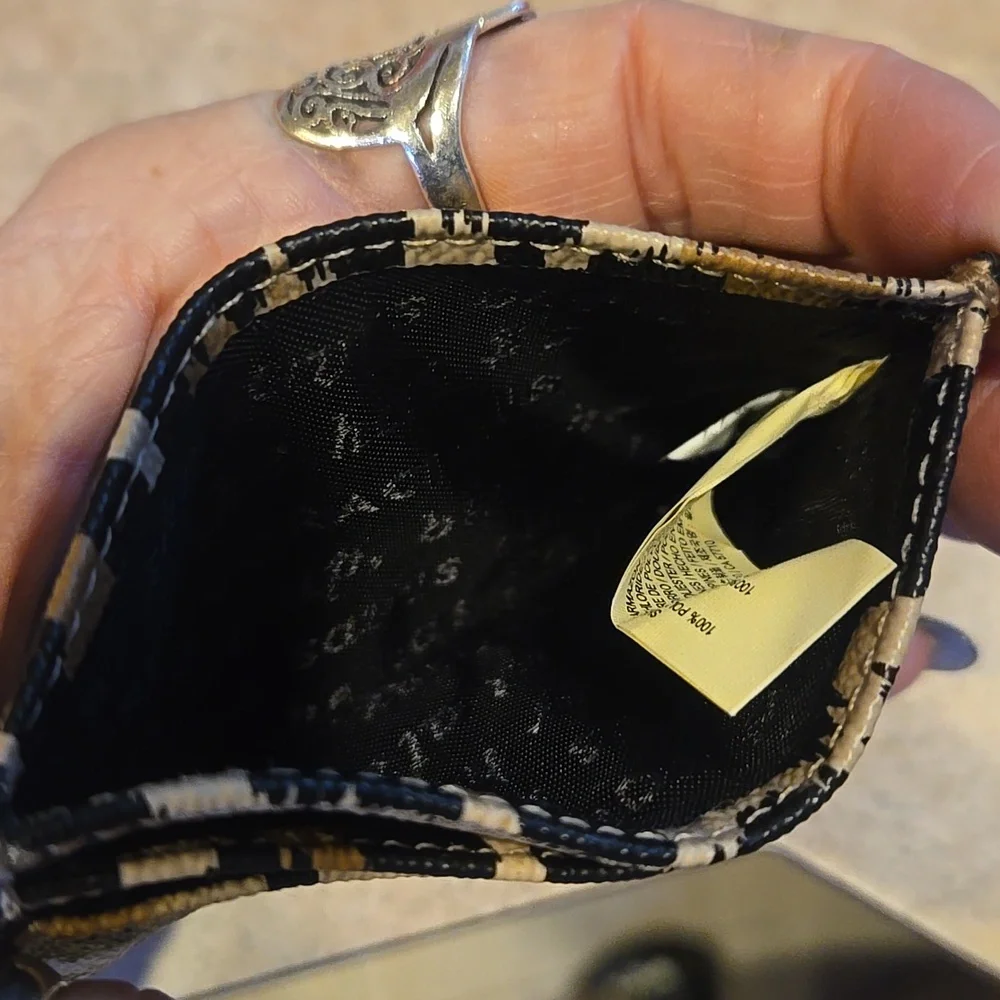 Kate Spade Schuyler Leopard Print Small Slim Card Holder - Picture 4 of 5